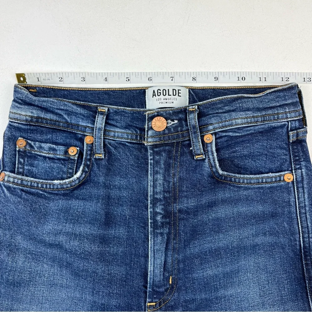 AGOLDE Roxanne Super High Rise Skinny Jean - Picture 3 of 10
